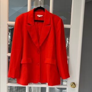 Good American Orange Blazer - Sz L/XL